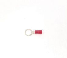 Клемма кольцевая д.10мм с изоляцией красная, сечение до 1.5 мм2