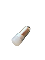 Лампа светодиодная CBK 12V T4W T8.5 3 SMD 3030 линза, белая